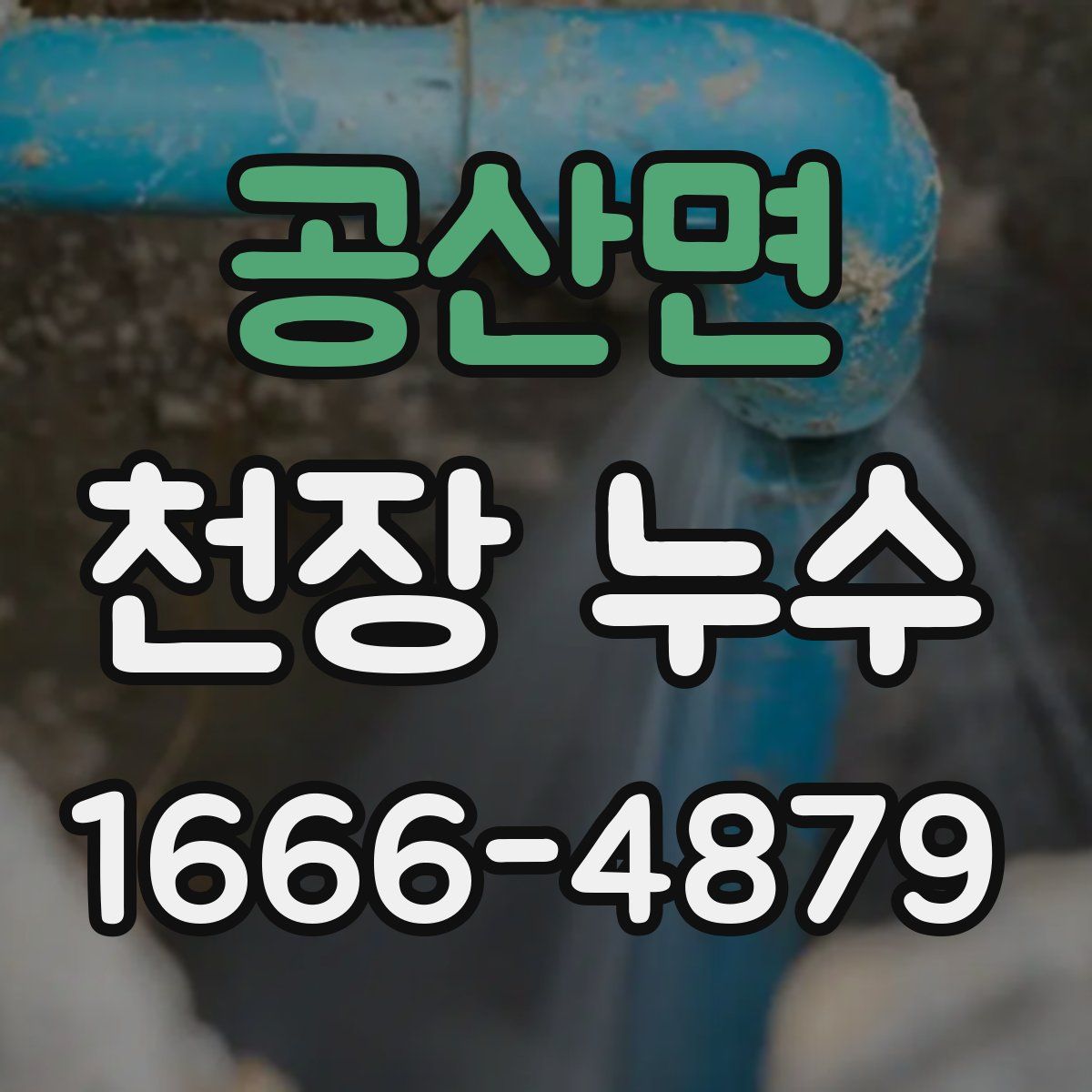 공산면 천장 누수