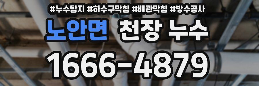 노안면 천장 누수