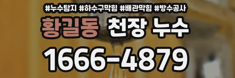황길동 천장 누수