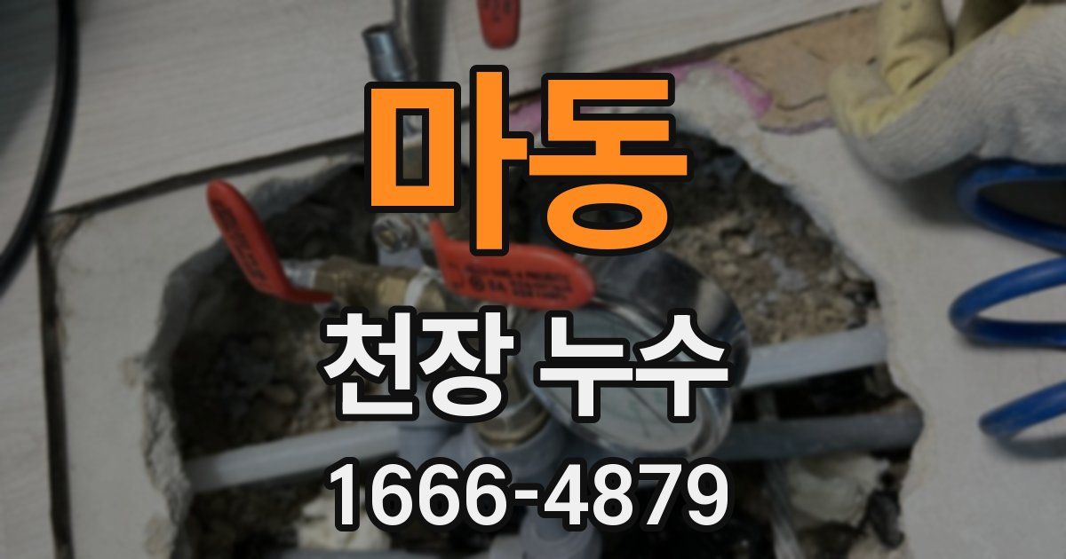 마동 천장 누수