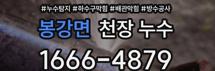 봉강면 천장 누수