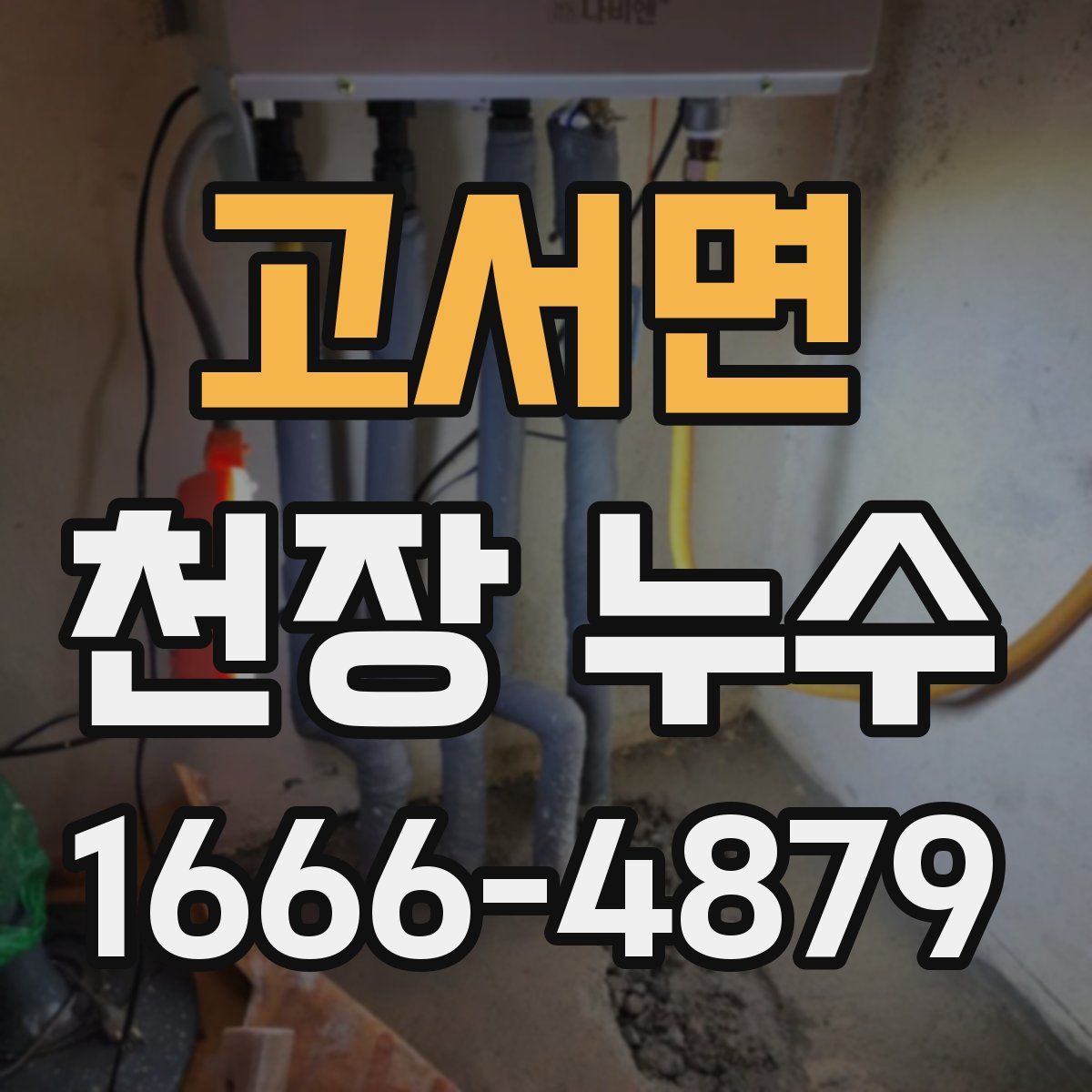고서면 천장 누수