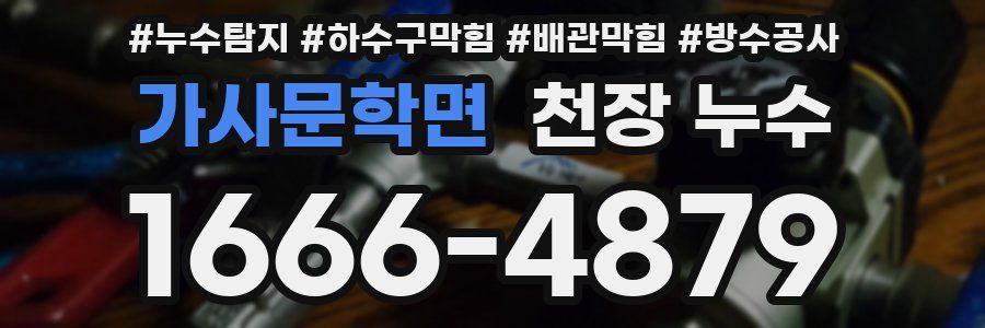 가사문학면 천장 누수