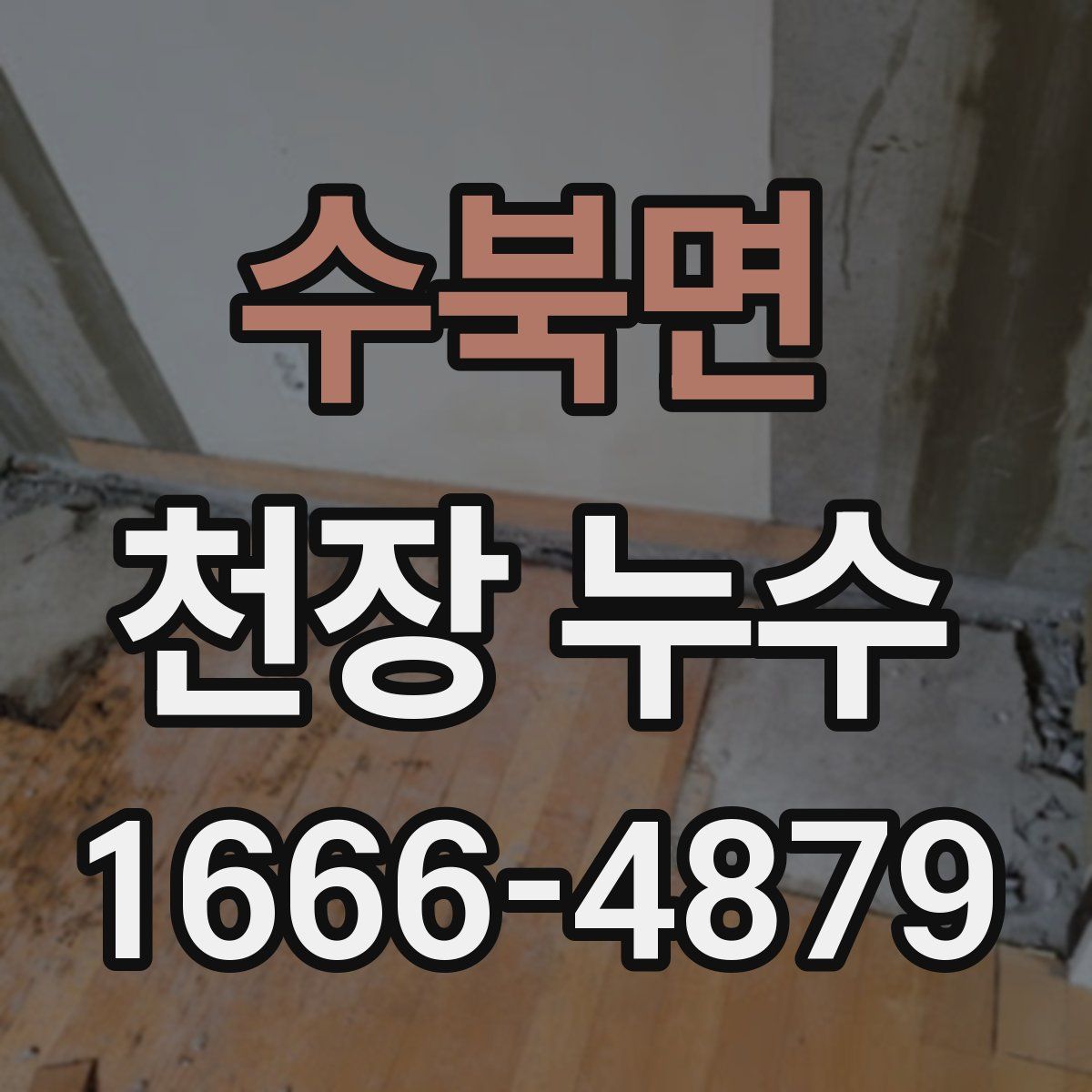 수북면 천장 누수