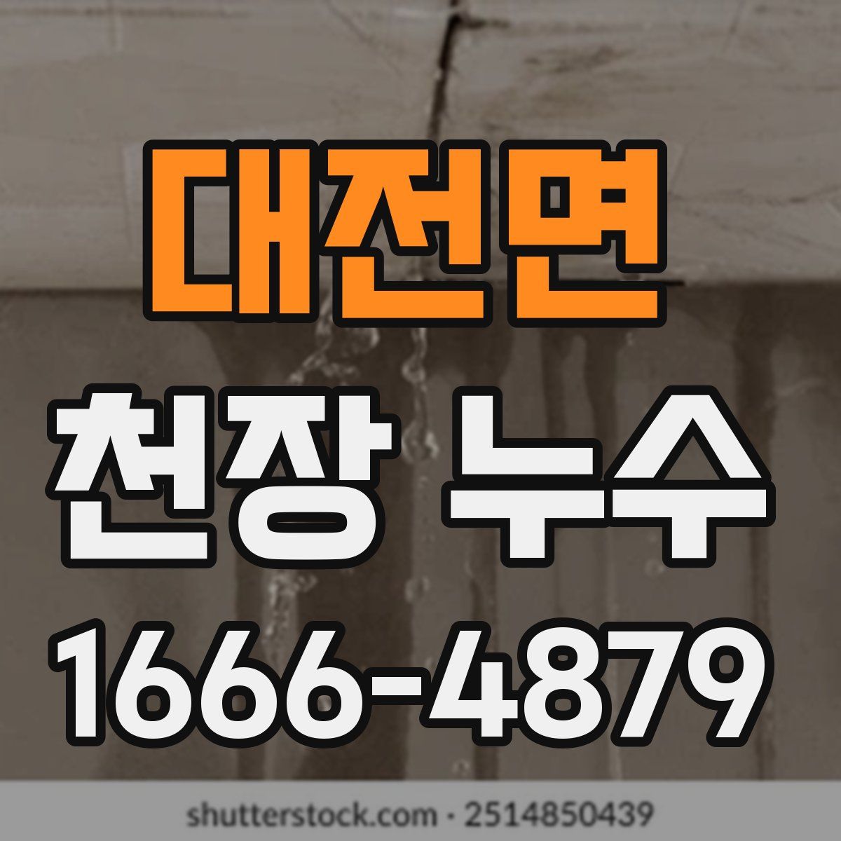 대전면 천장 누수