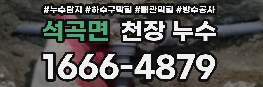 석곡면 천장 누수