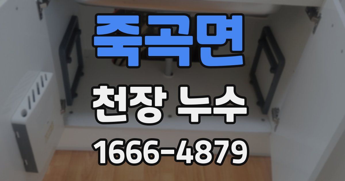 죽곡면 천장 누수