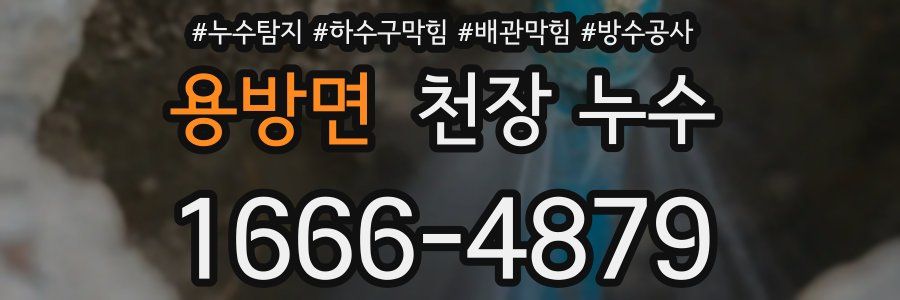용방면 천장 누수