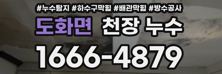 도화면 천장 누수