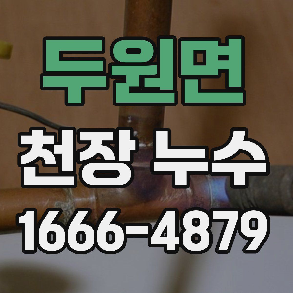 두원면 천장 누수