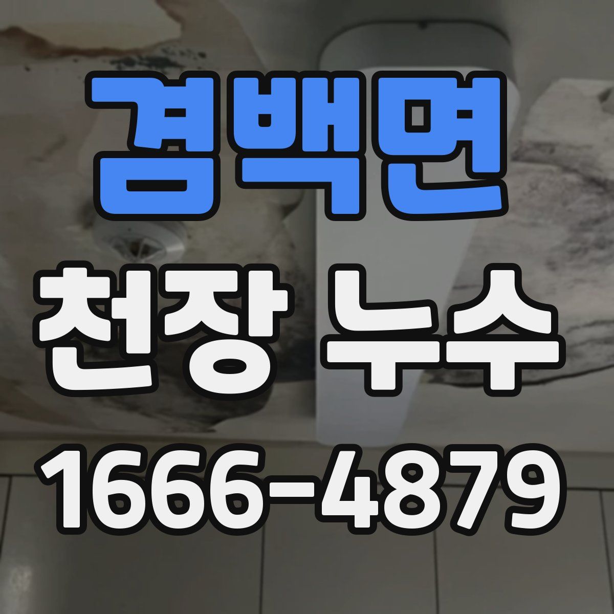 겸백면 천장 누수