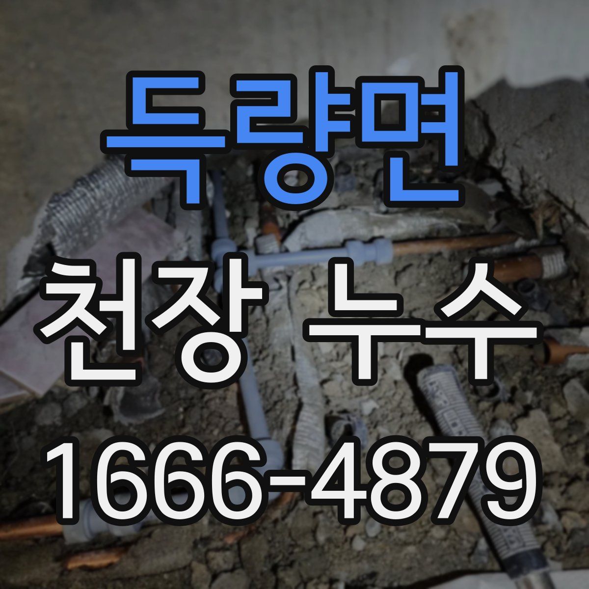 득량면 천장 누수