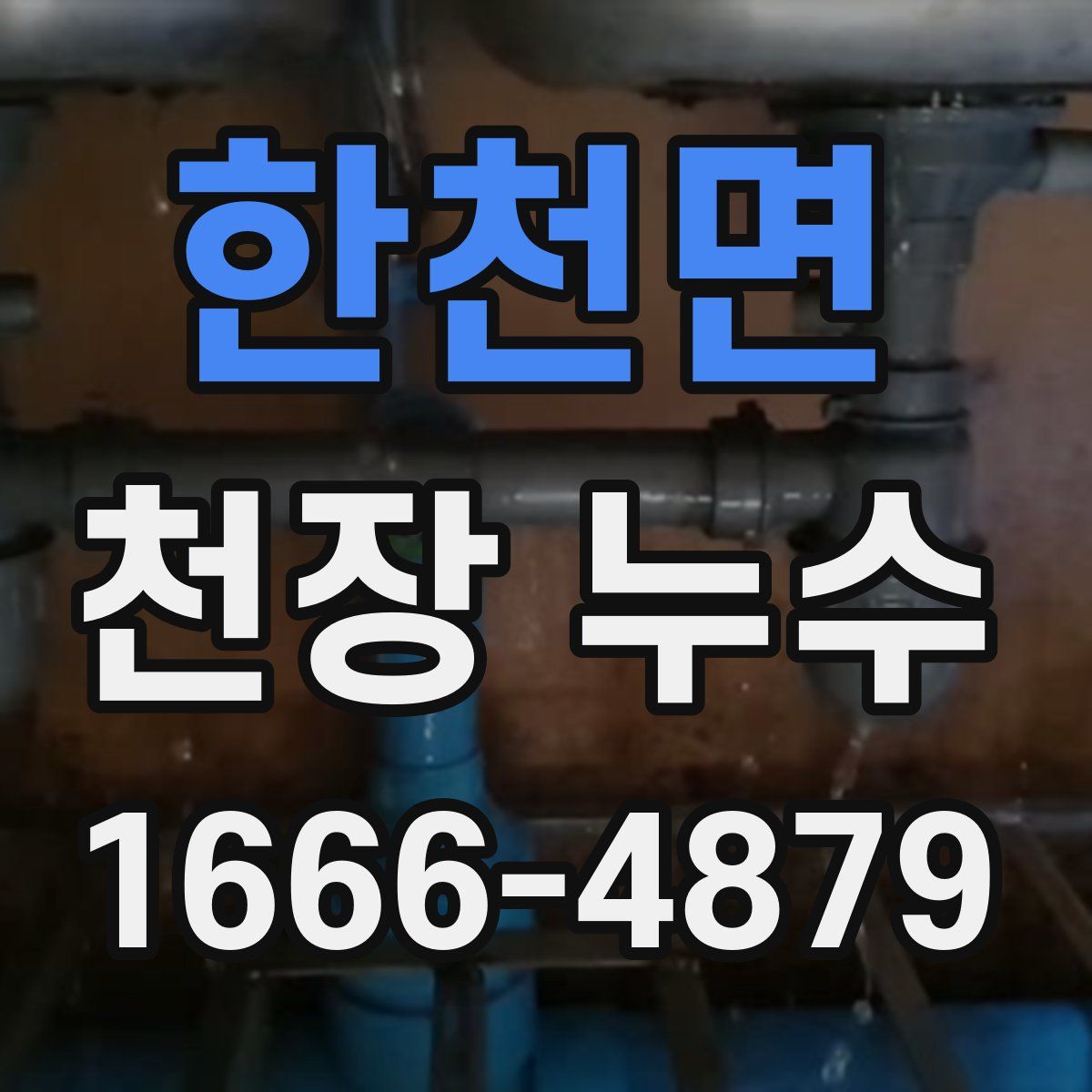 한천면 천장 누수