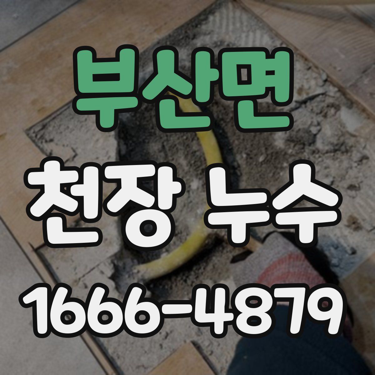 부산면 천장 누수