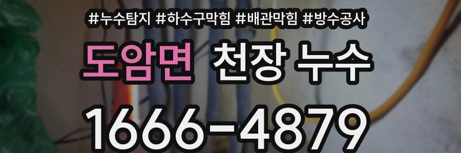 도암면 천장 누수