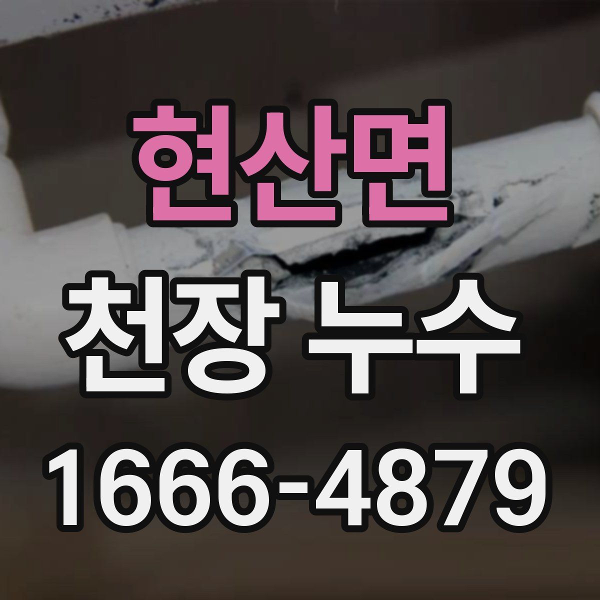 현산면 천장 누수