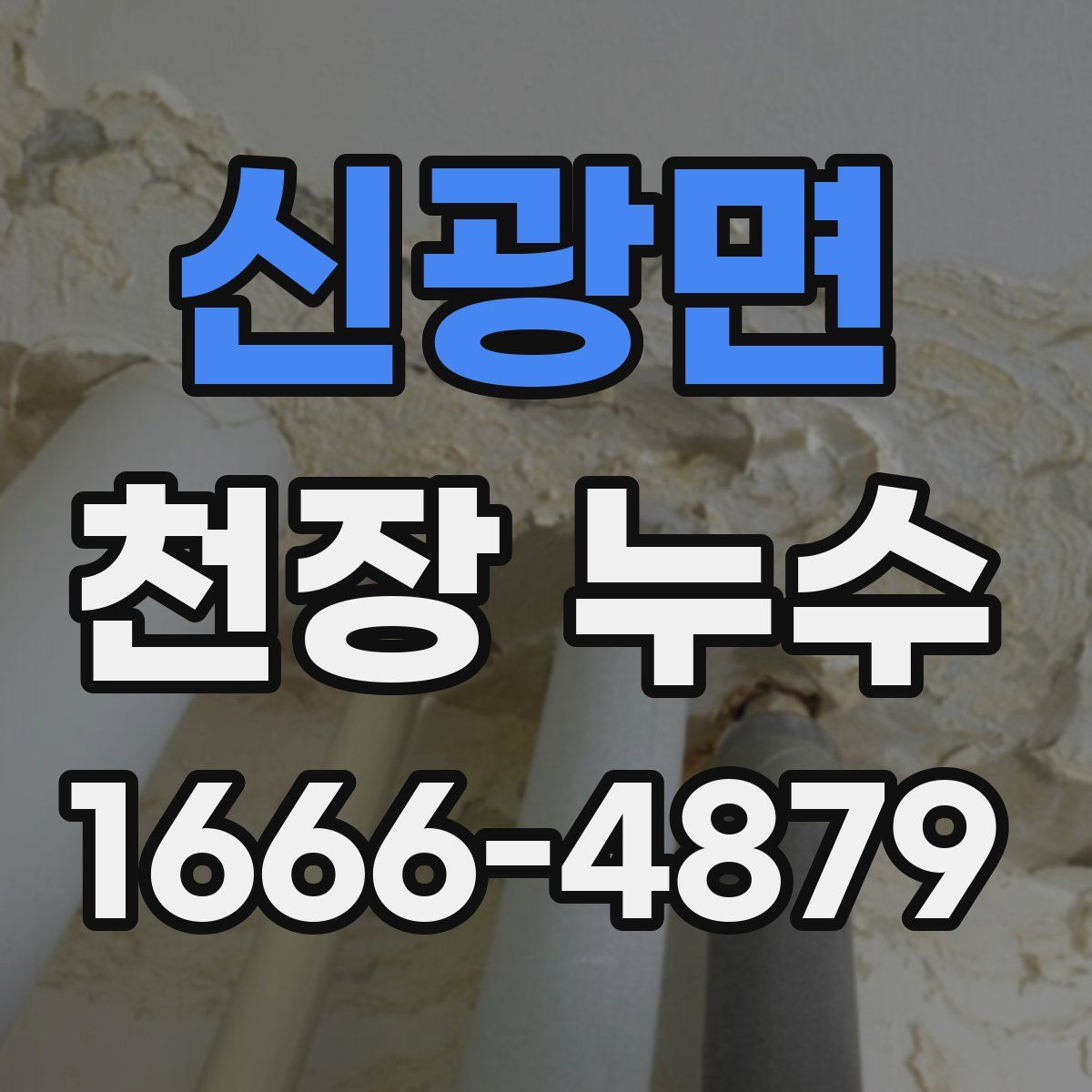 신광면 천장 누수