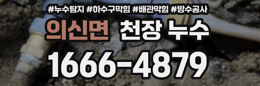 의신면 천장 누수