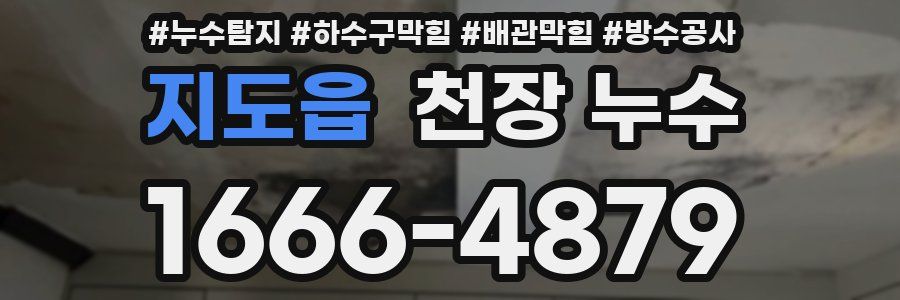 지도읍 천장 누수