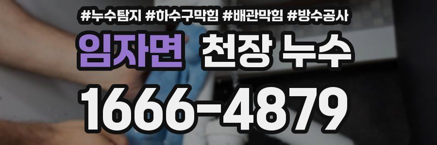 임자면 천장 누수