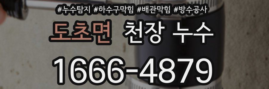 도초면 천장 누수
