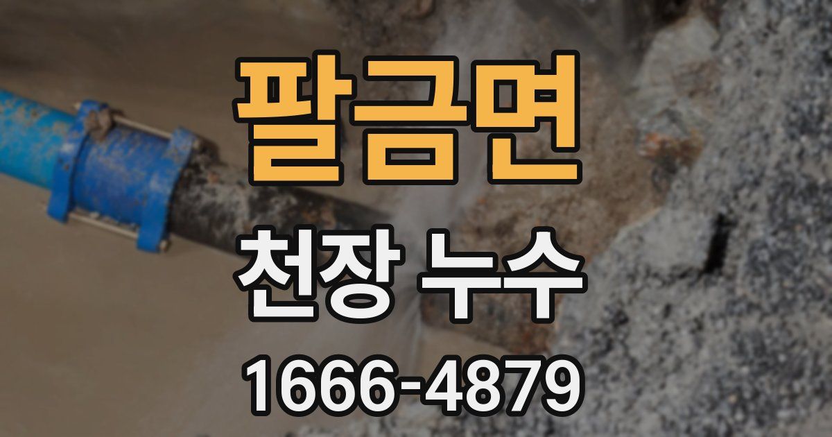 팔금면 천장 누수