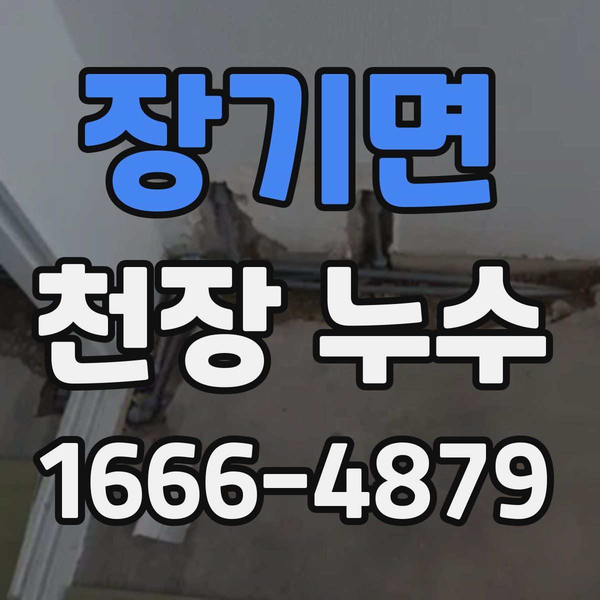 장기면 천장 누수