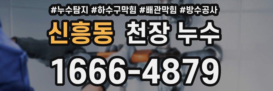 신흥동 천장 누수