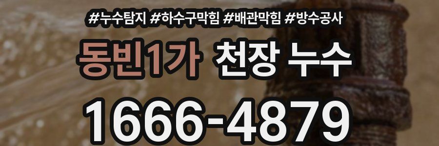 동빈1가 천장 누수