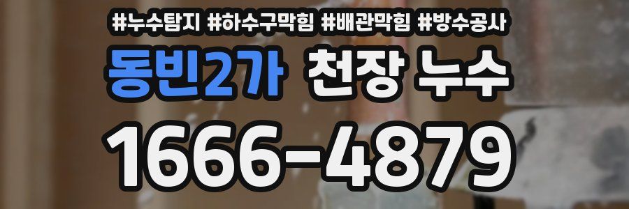 동빈2가 천장 누수