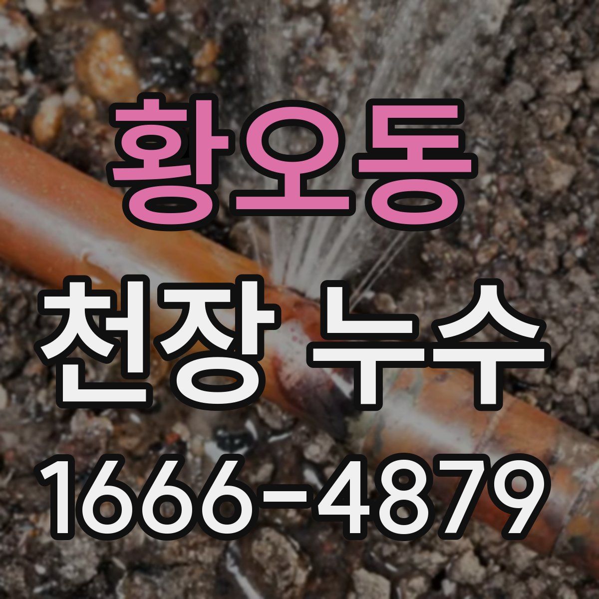 황오동 천장 누수