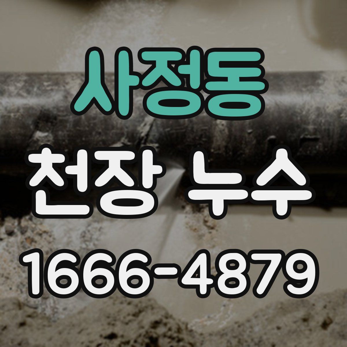 사정동 천장 누수