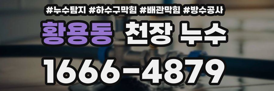 황용동 천장 누수