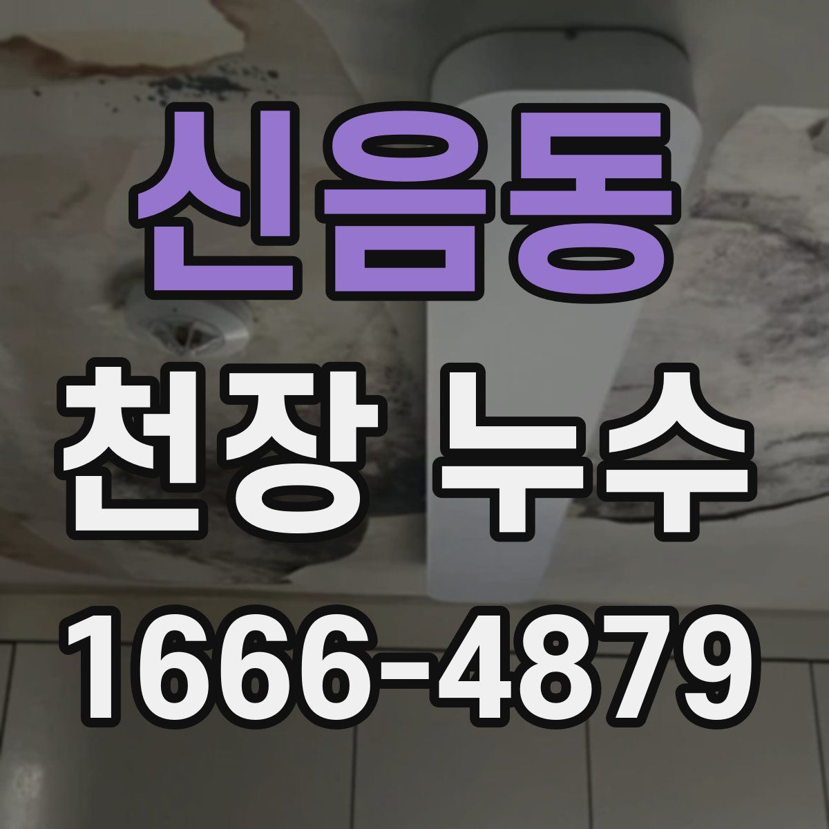 신음동 천장 누수