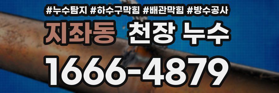 지좌동 천장 누수