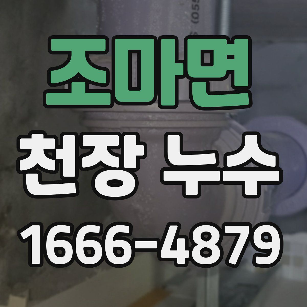 조마면 천장 누수
