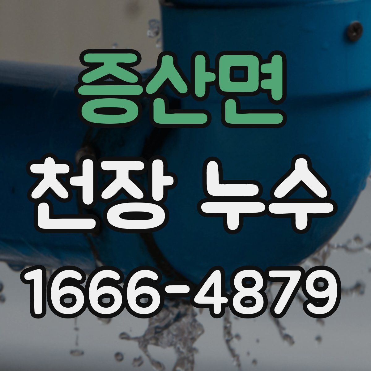 증산면 천장 누수