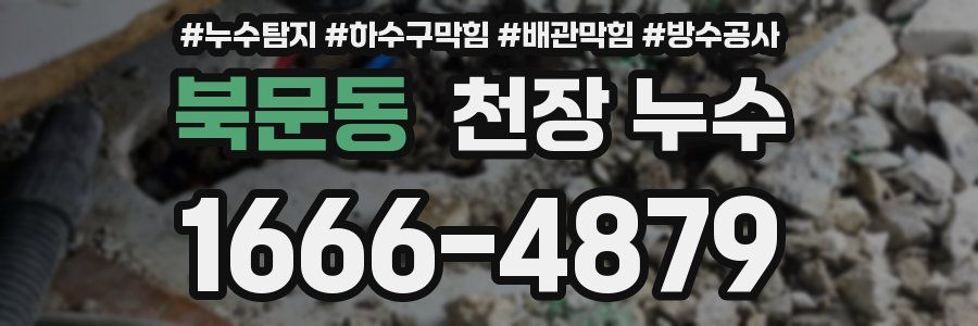 북문동 천장 누수