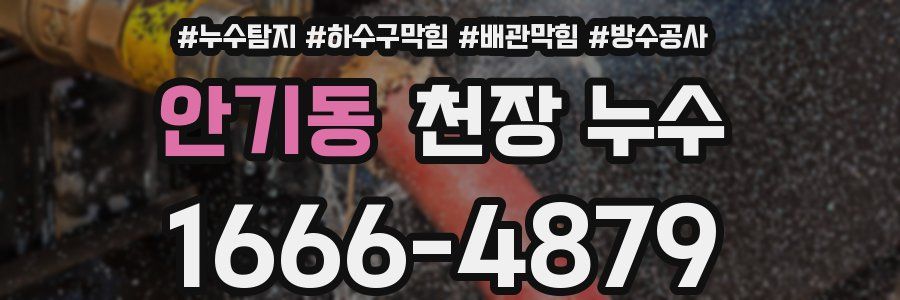 안기동 천장 누수
