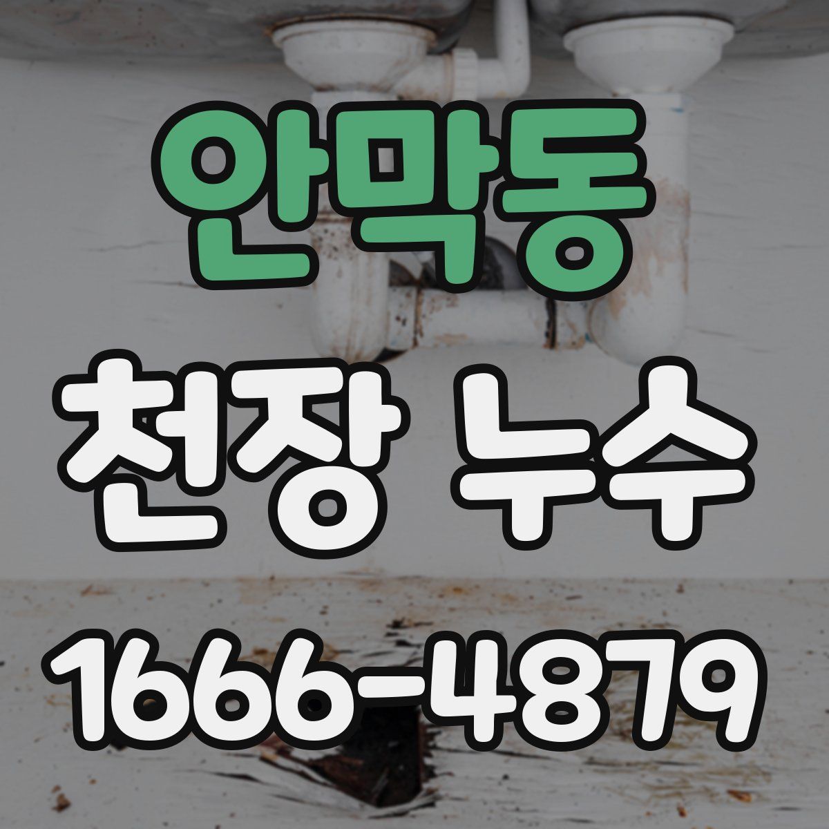 안막동 천장 누수