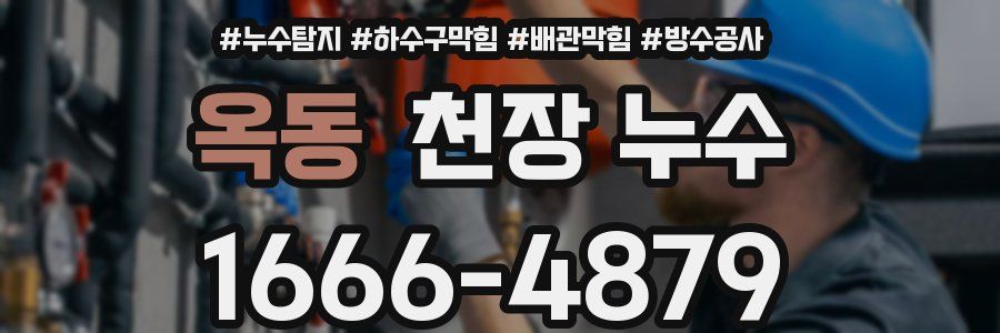 옥동 천장 누수