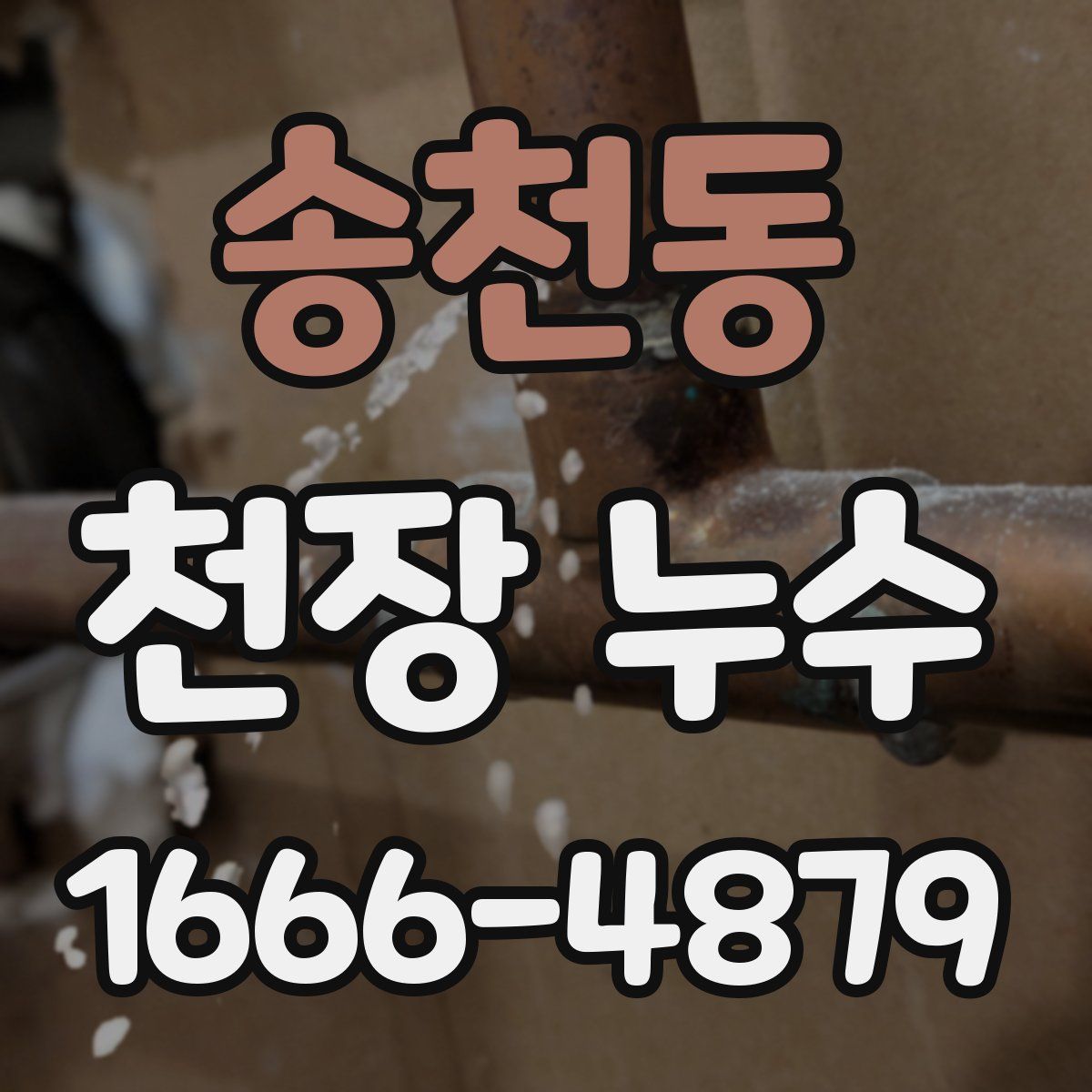 송천동 천장 누수