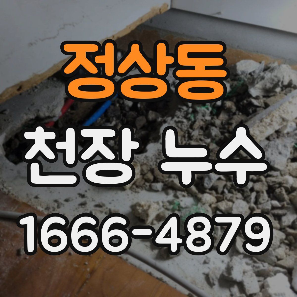 정상동 천장 누수