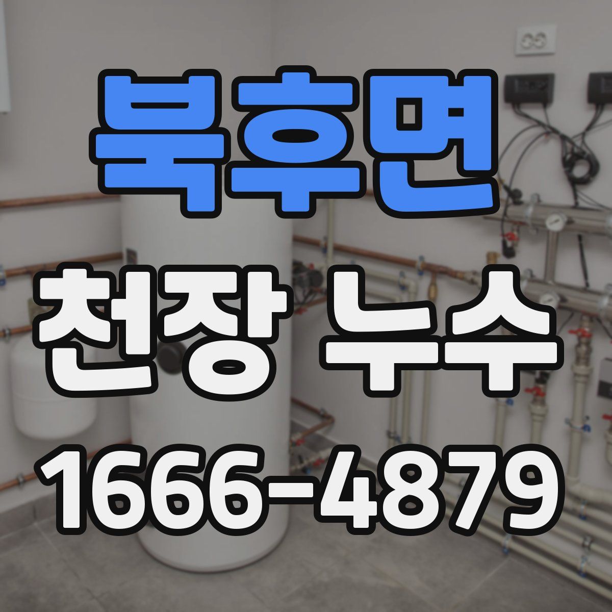 북후면 천장 누수