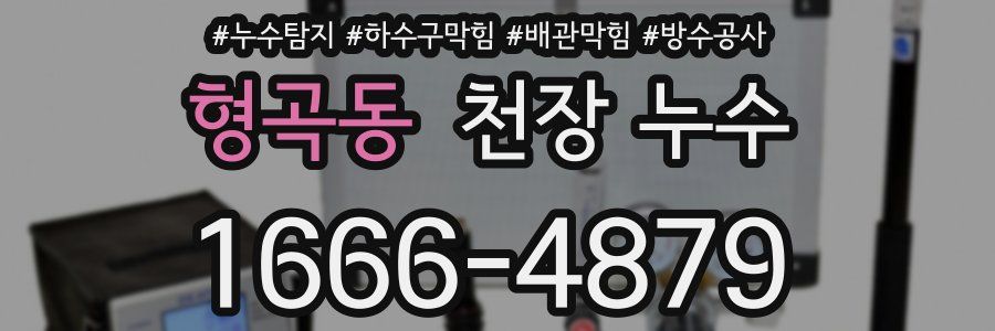 형곡동 천장 누수