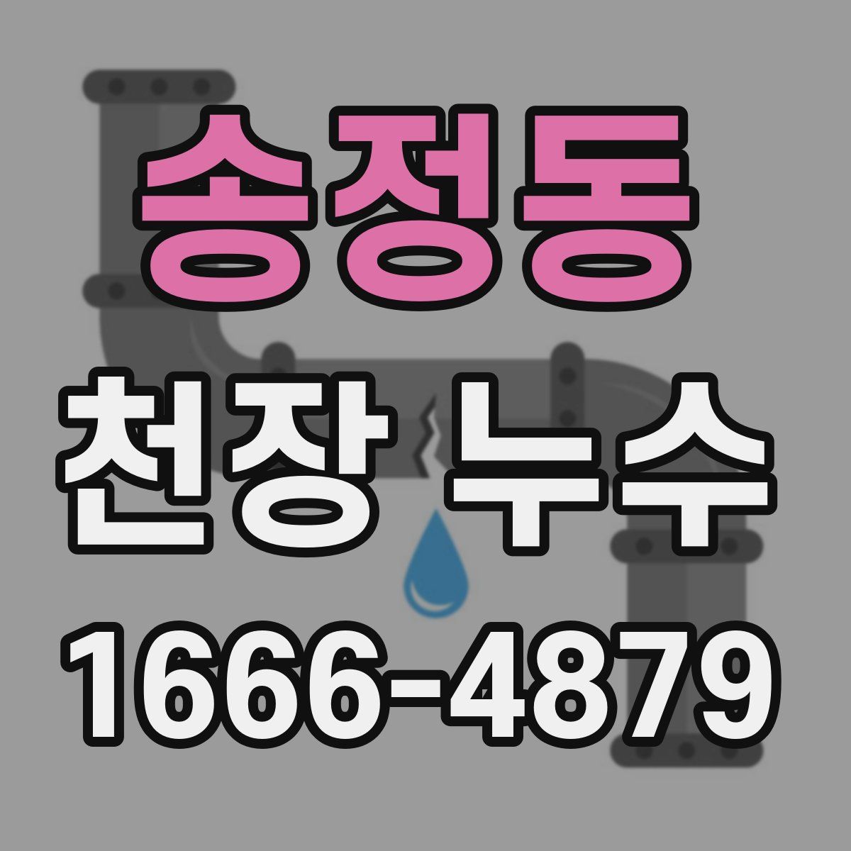 송정동 천장 누수