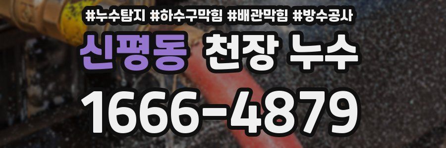신평동 천장 누수