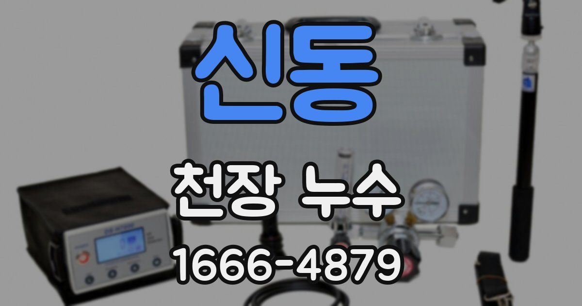 신동 천장 누수