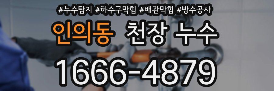 인의동 천장 누수