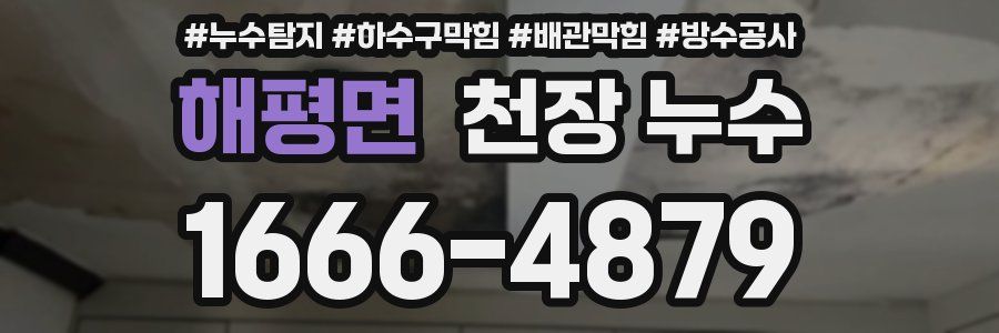 해평면 천장 누수